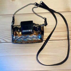 Nine West Sequin Crossbody Night Out Handbag
